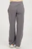 Gray Fleece Lined Maternity Lounge Pants sold by Pinkblush