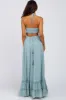Aqua Halter Neck Cut Out Maxi Dress sold by Pinkblush