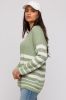 Green Striped Sweater sold by Pinkblush