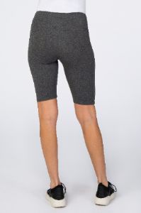 Charcoal Maternity Biker Short sold by Pinkblush
