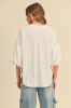 White Drop Shoulder Puff Sleeve Top sold by Pinkblush