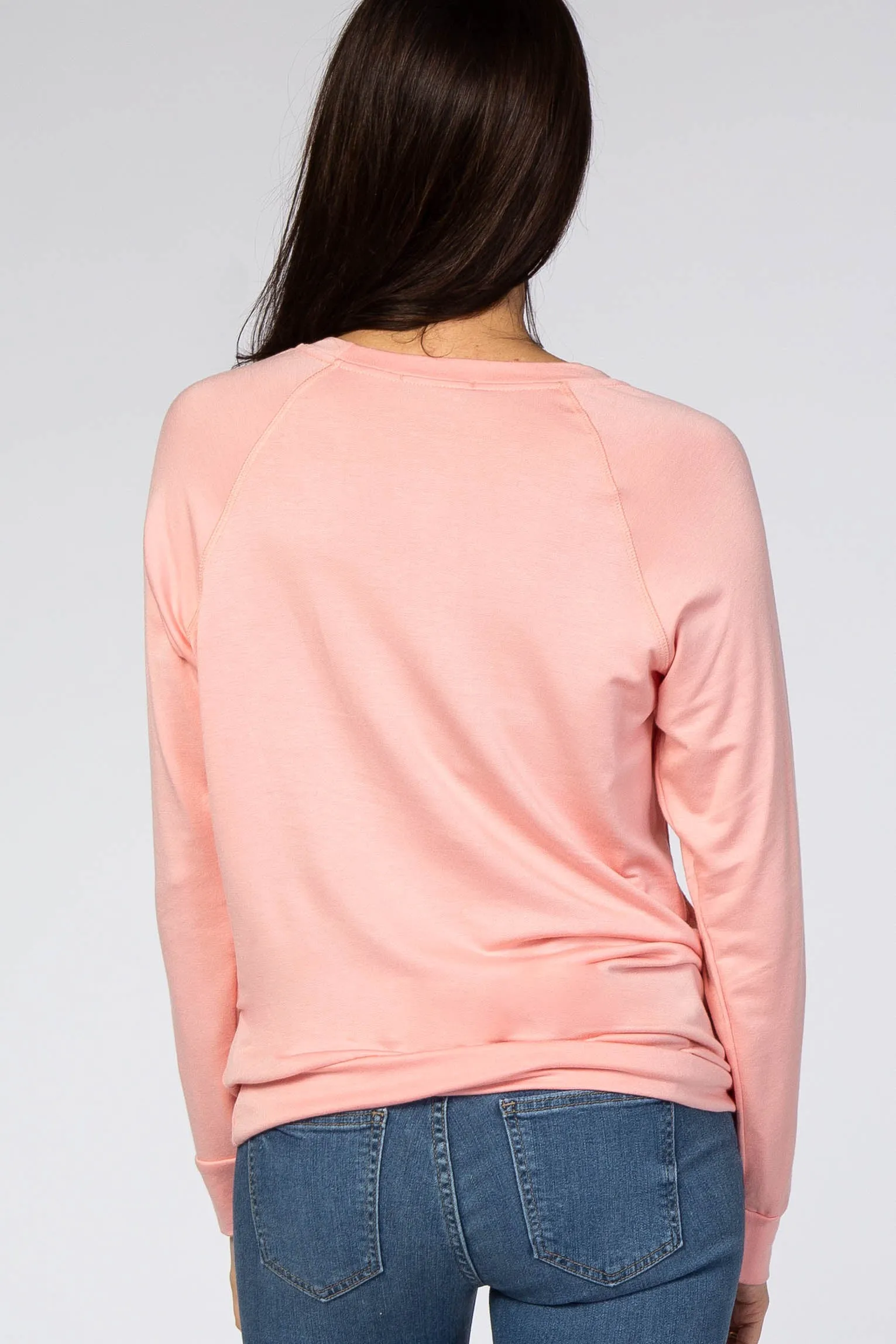 Pink Mama Graphic French Terry Top sold by Pinkblush product image thumbnail 3
