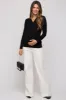 PinkBlush Black Lace Mesh Overlay Maternity Maxi Dress sold by Pinkblush