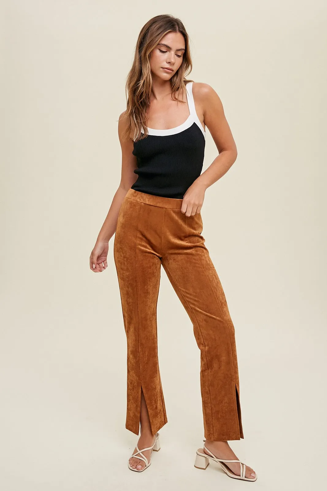 Black Ribbed Square Neck Contrast Strap Top sold by Pinkblush product image thumbnail 2