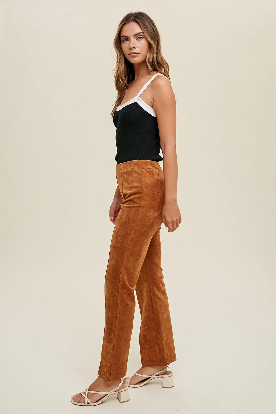 Black Ribbed Square Neck Contrast Strap Top sold by Pinkblush product image thumbnail 3