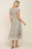 Light Olive Smocked Midi Dress sold by Pinkblush