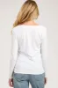 White Long Sleeve Maternity Shirt sold by Pinkblush
