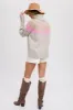 Beige Turtleneck Fair Isle Sweater sold by Pinkblush