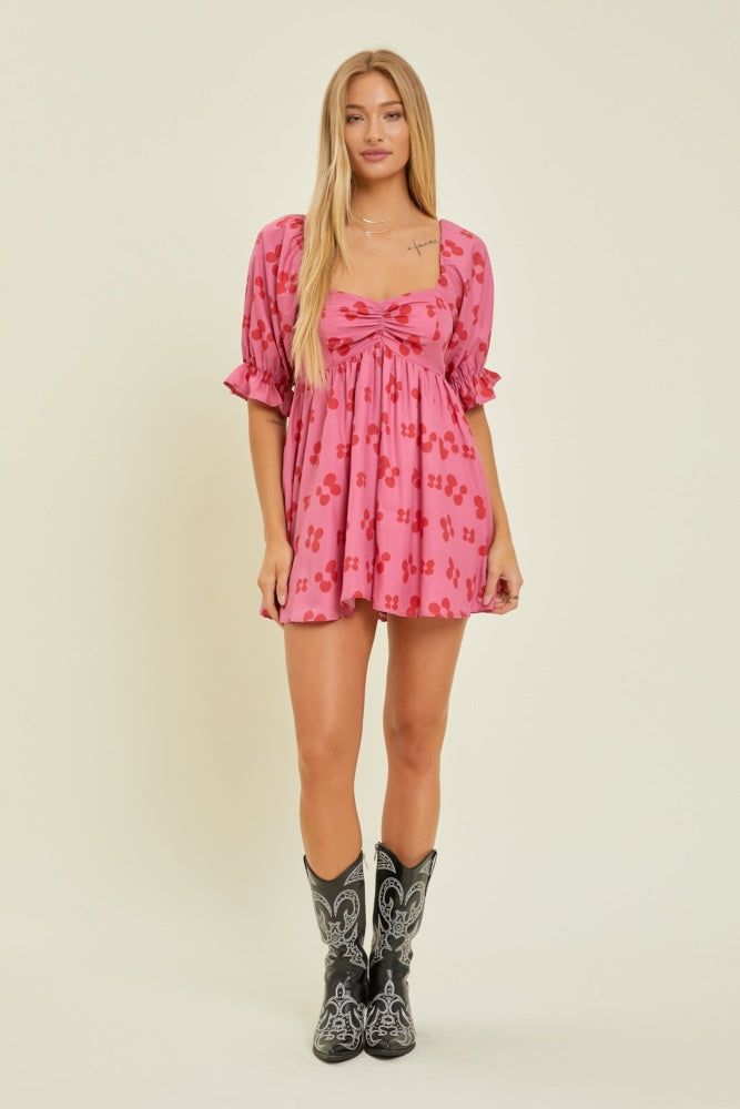 Pink Baby Doll Romper sold by Pinkblush