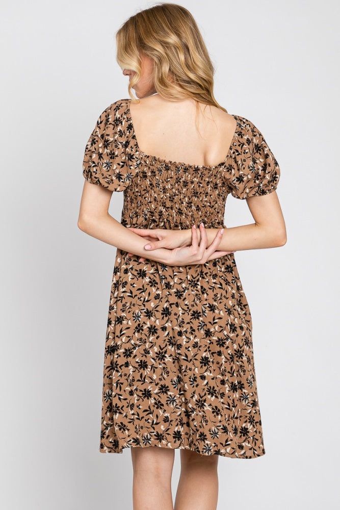 Fuchsia Gingham Textured Tiered Maternity Dress sold by Pinkblush product image thumbnail 3