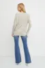 Beige Knit Long Sleeve Top sold by Pinkblush
