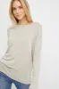 Beige Knit Long Sleeve Top sold by Pinkblush