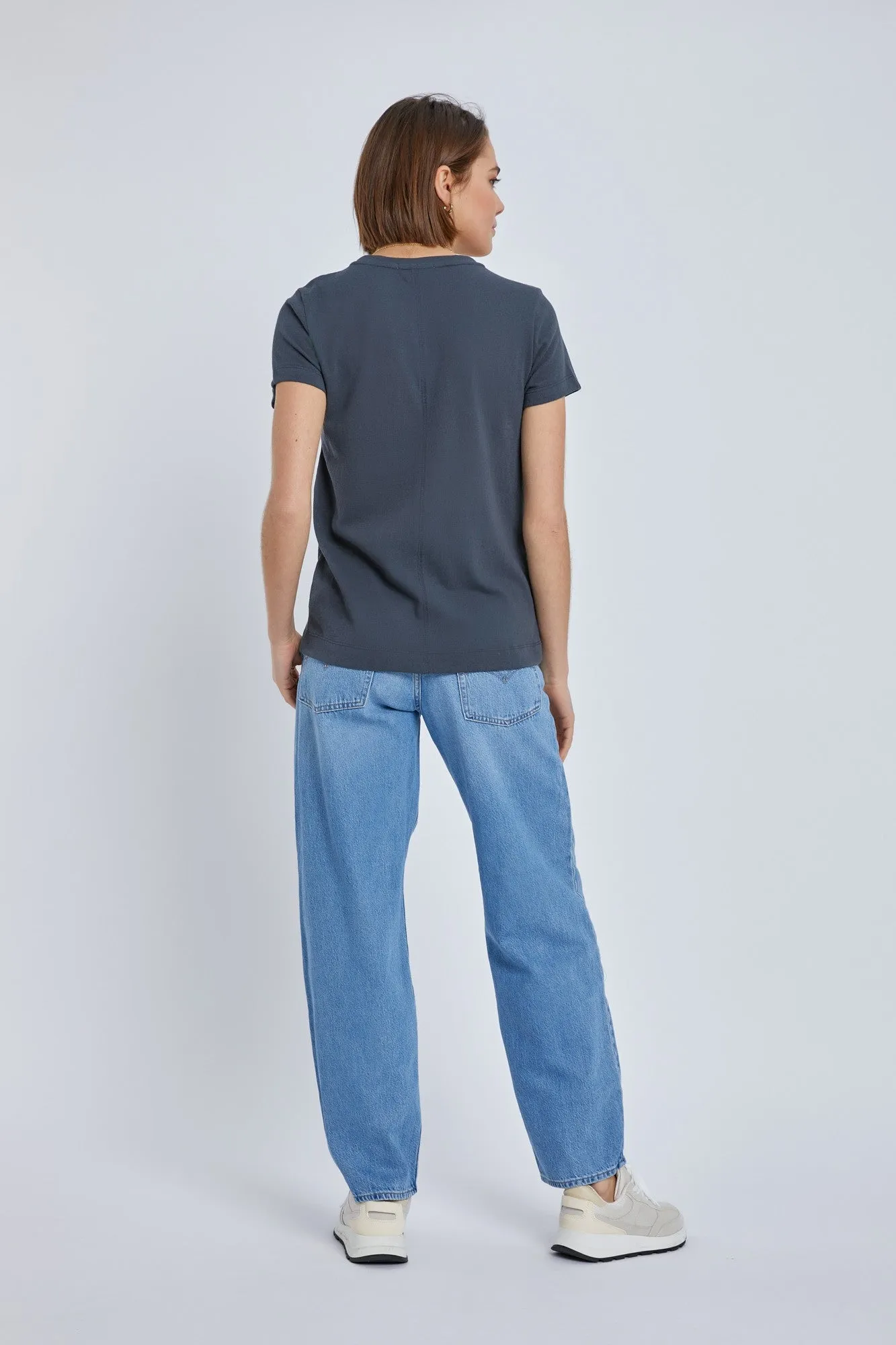 Charcoal Short Sleeve Top sold by Pinkblush product image thumbnail 2