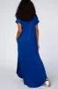 Royal Side Slit Maxi Dress sold by Pinkblush
