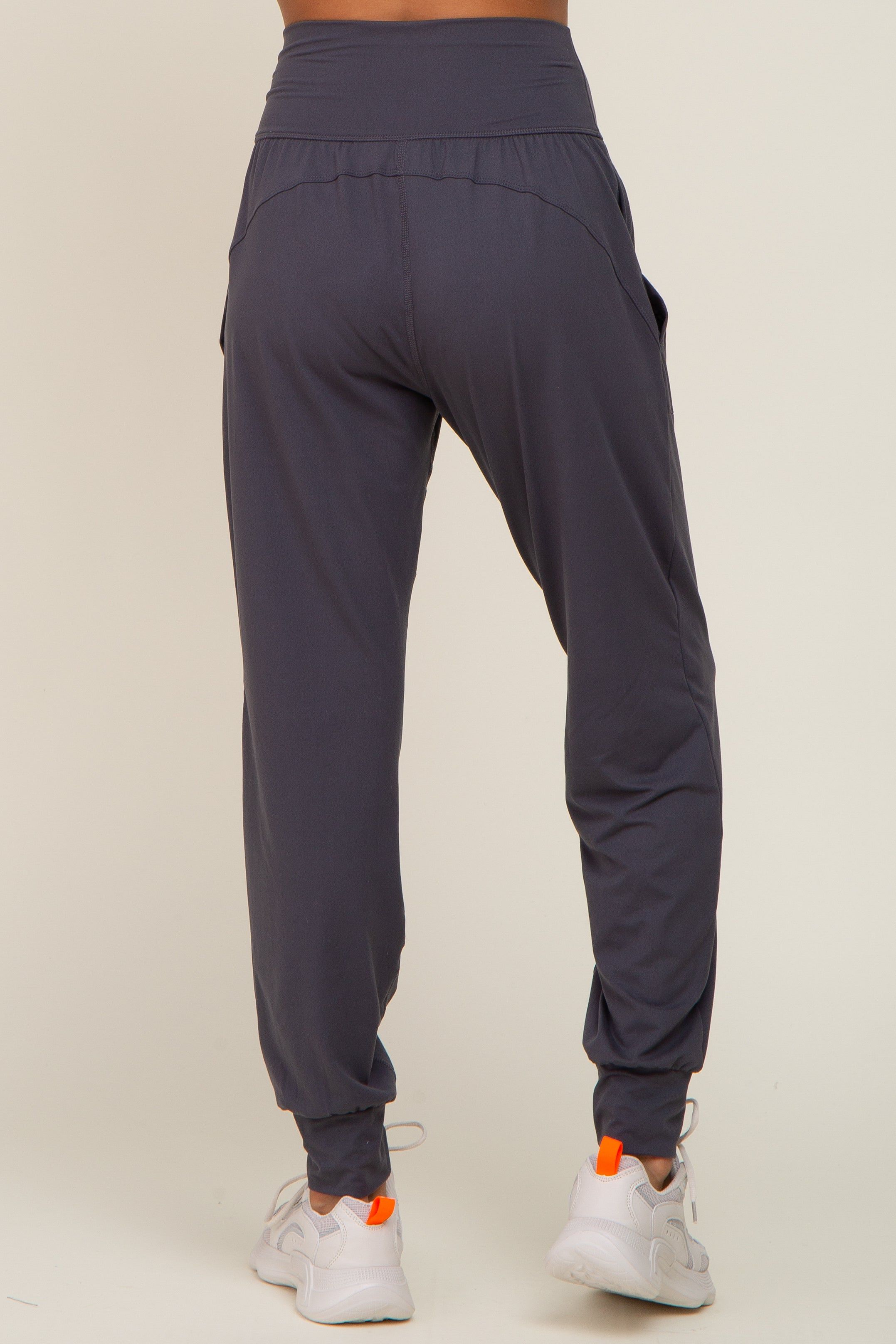 Charcoal Soft Jogger Pants sold by Pinkblush product image thumbnail 4