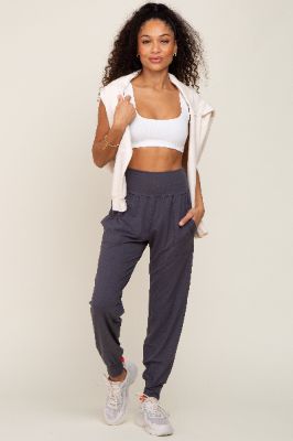 Charcoal Soft Jogger Pants sold by Pinkblush