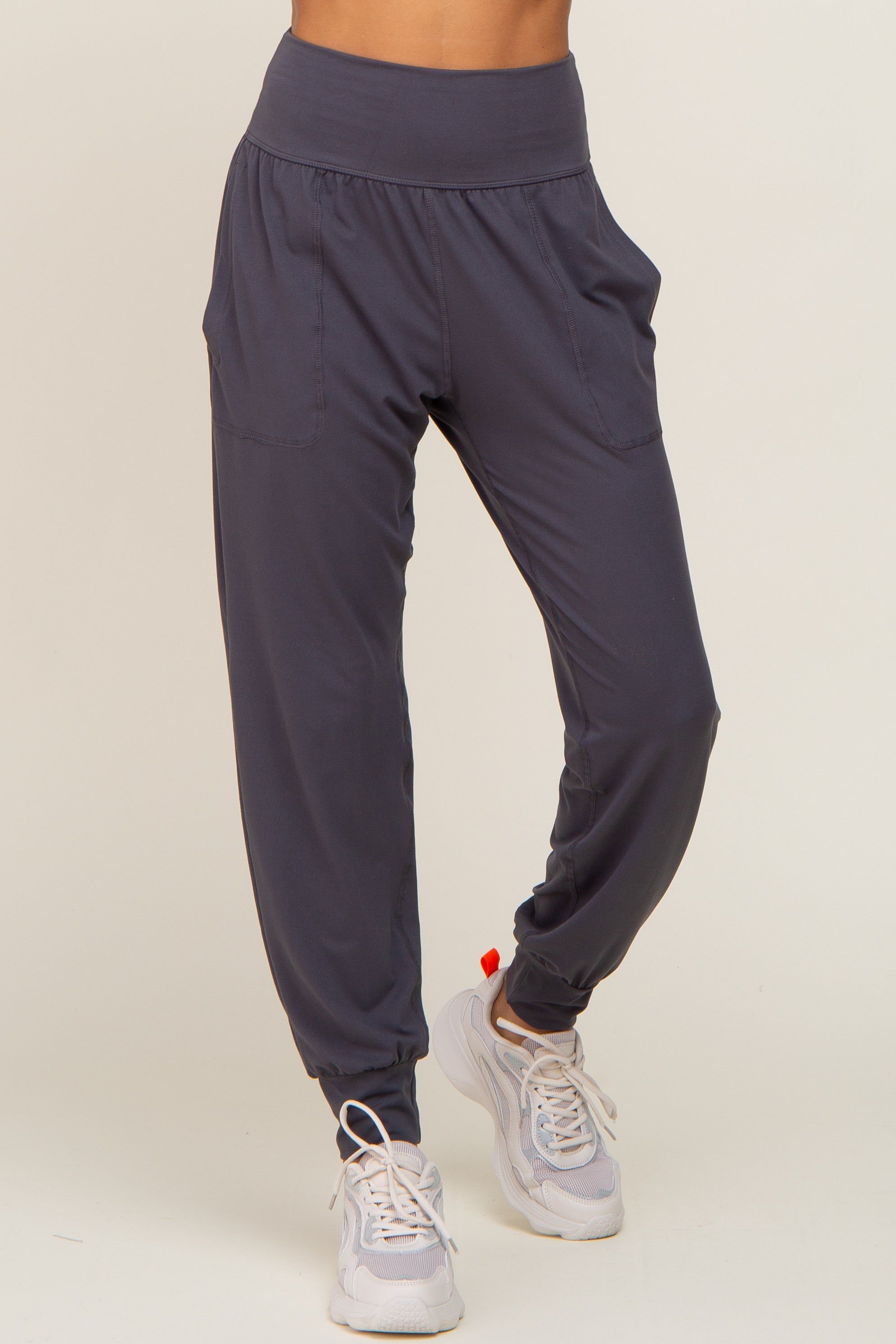 Charcoal Soft Jogger Pants sold by Pinkblush product image thumbnail 2