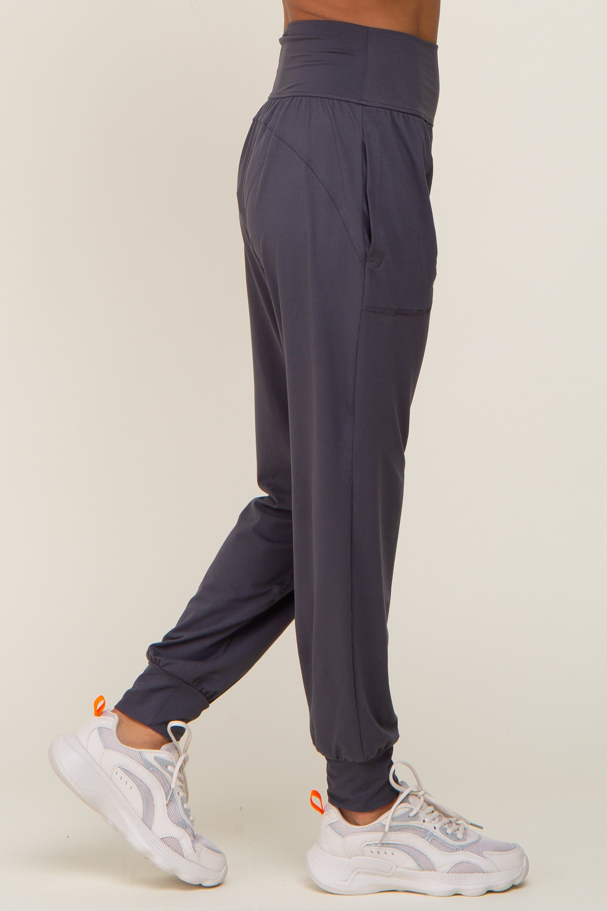 Charcoal Soft Jogger Pants sold by Pinkblush product image thumbnail 3
