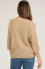 Beige Knit Maternity Short Sleeve Top sold by Pinkblush