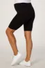 Black Maternity Biker Short sold by Pinkblush
