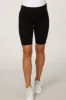 Black Maternity Biker Short sold by Pinkblush