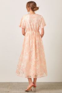 Blush Multi Mesh Maxi Dress sold by Pinkblush