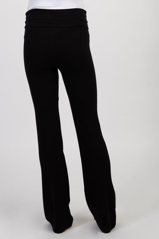 Black Basic Maternity Lounge Pants sold by Pinkblush product image thumbnail 4