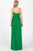 Green Pleated Front Tie Side Slit Maxi Dress sold by Pinkblush