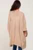 Taupe Knit Open Front Cardigan sold by Pinkblush