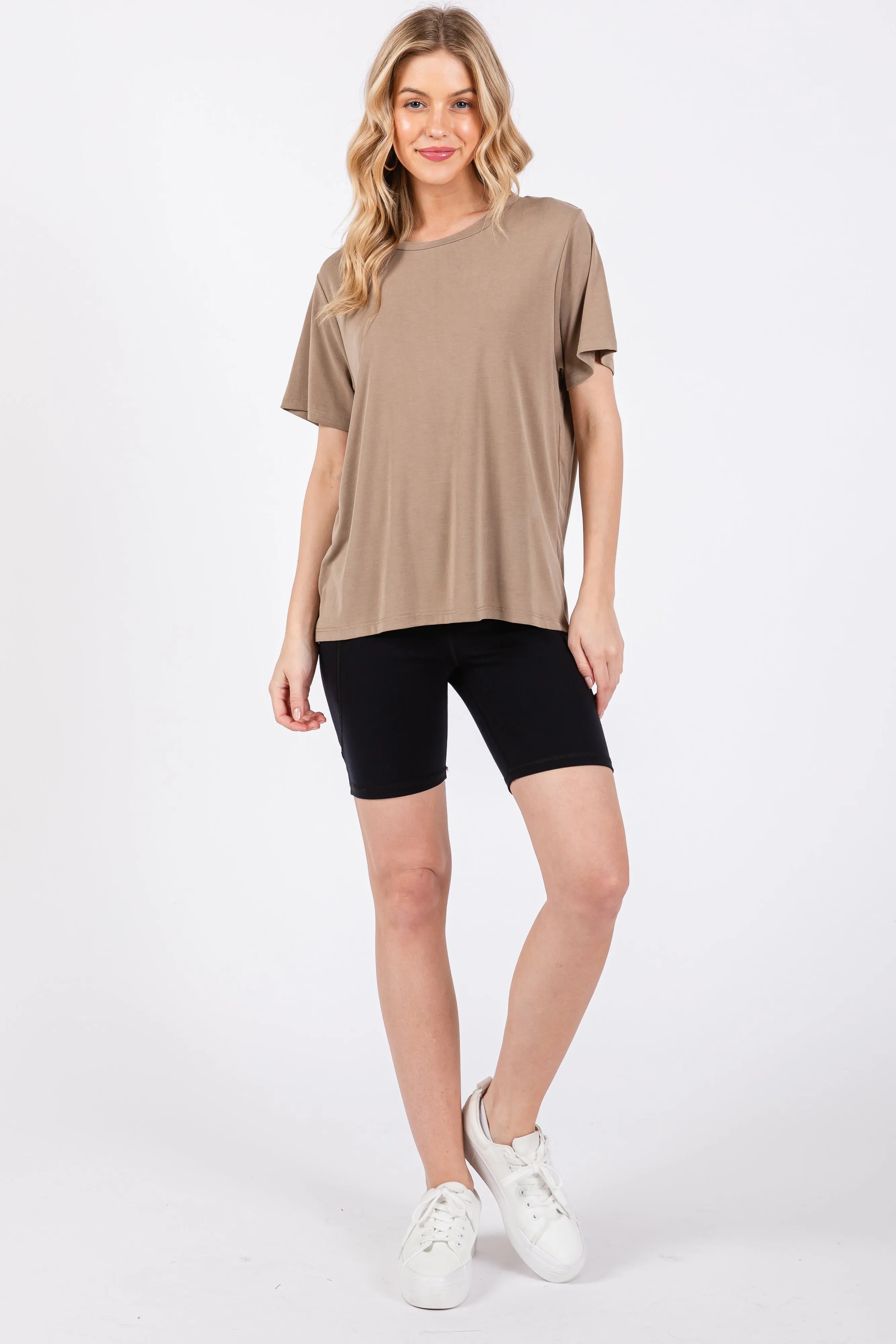 Mocha Dolman Sleeve Top sold by Pinkblush product image thumbnail 4