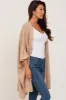 Taupe Knit Open Front Cardigan sold by Pinkblush