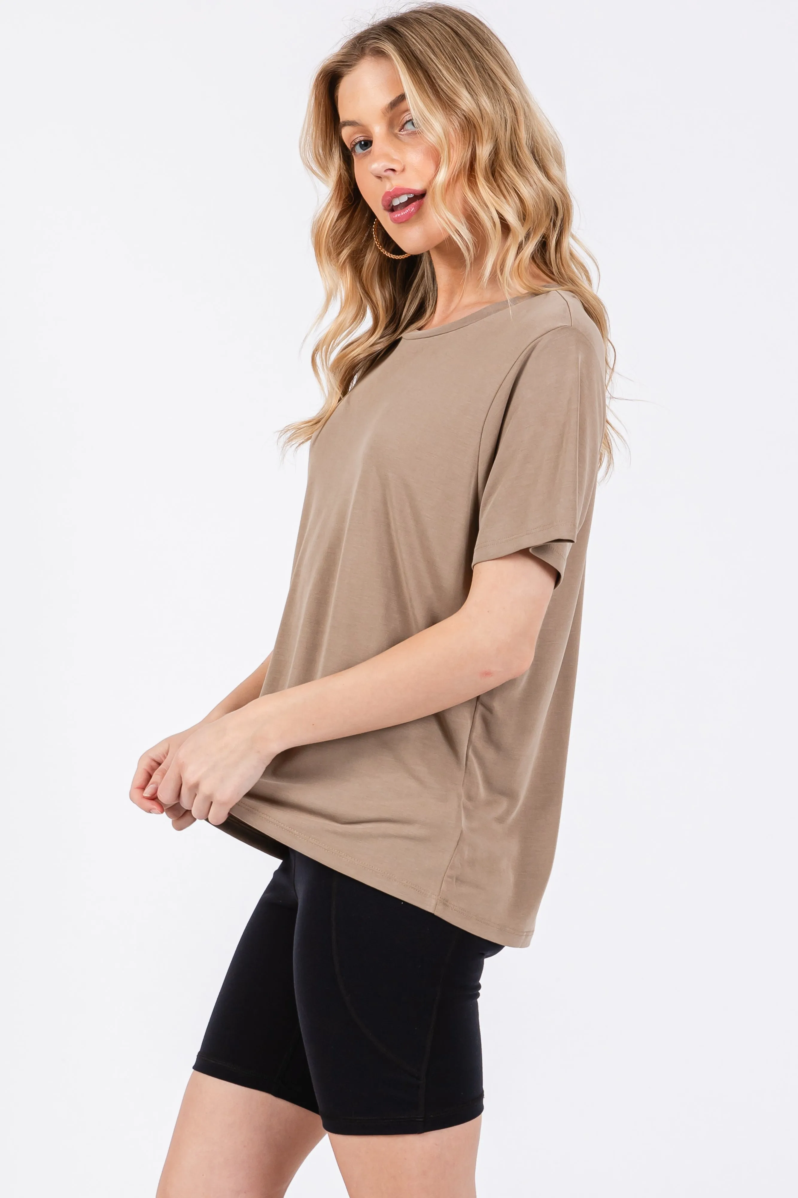 Mocha Dolman Sleeve Top sold by Pinkblush product image thumbnail 2