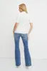 Ivory Short Sleeve Turtleneck Top sold by Pinkblush