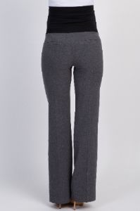PinkBlush Charcoal Pleated Wide Leg Maternity Pants sold by Pinkblush