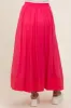 Magenta Colorblock Maternity Maxi Skirt sold by Pinkblush