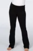Black Flared Folded Waist Maternity Lounge Pants sold by Pinkblush