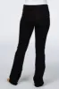 Black Flared Folded Waist Maternity Lounge Pants sold by Pinkblush