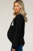 Black Screen Print Mama Maternity Pullover Sweatshirt sold by Pinkblush