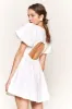 White Mini Dress sold by Pinkblush