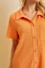 Tangerine Relaxed Fit Romper sold by Pinkblush
