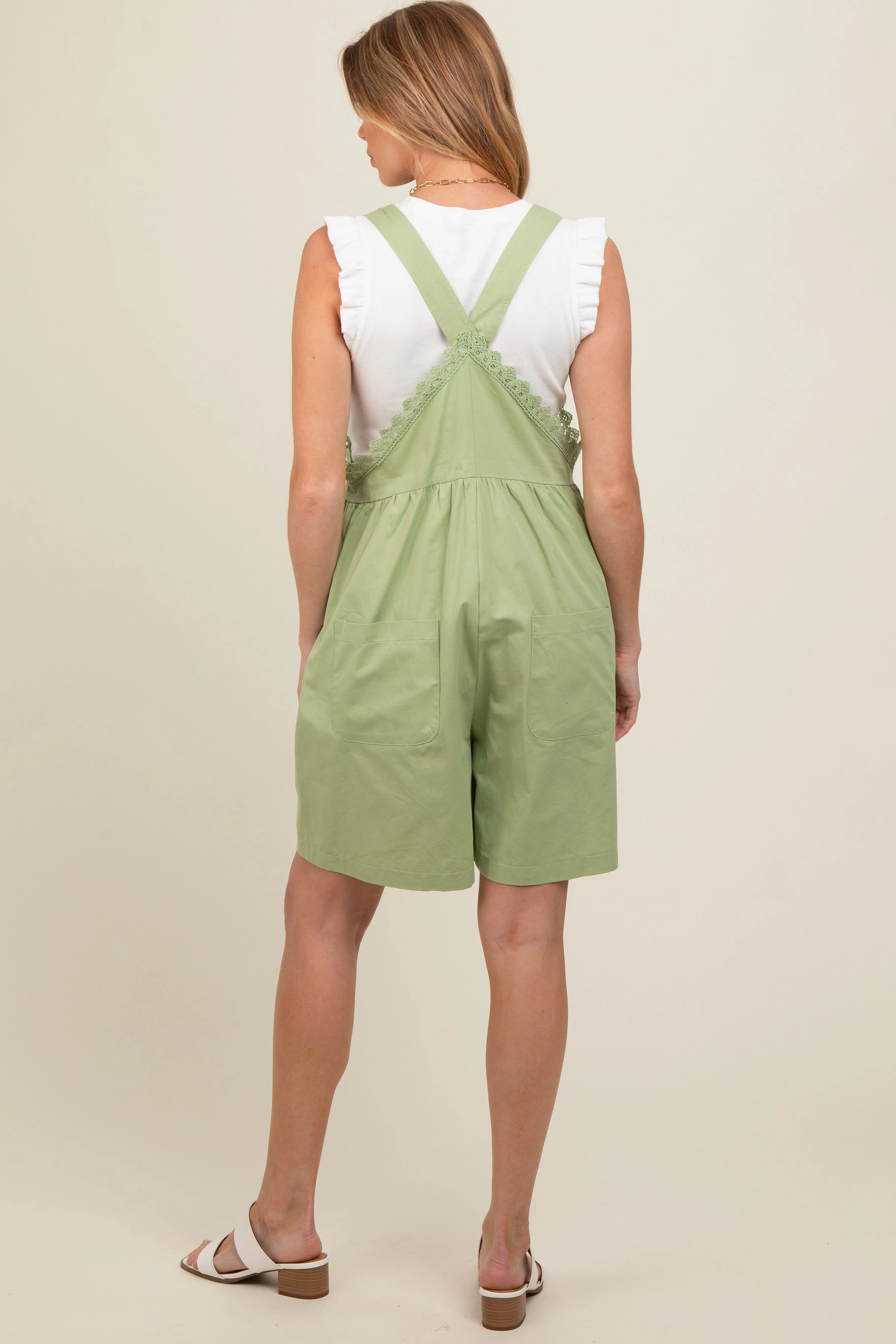 Mint Maternity Overalls sold by Pinkblush product image thumbnail 4