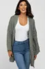Olive Soft Popcorn Knit Maternity Cardigan sold by Pinkblush
