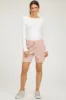 Pink Drawstring Maternity Shorts sold by Pinkblush