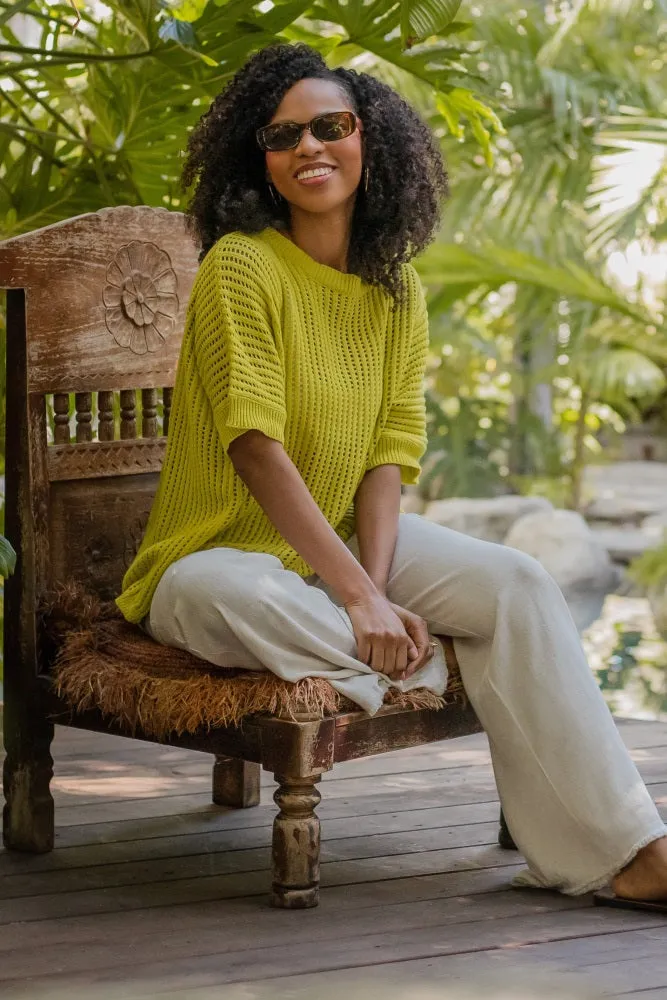 Cream Pocketed Drawstring Pants sold by Pinkblush product image thumbnail 4