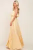 Yellow Floral Sleeveless Maxi Dress sold by Pinkblush