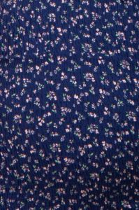 Navy Floral Sweetheart Neck Smocked Long Sleeve Maternity Dress sold by Pinkblush