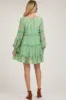 Jade Floral Ruffle Tiered Maternity Dress sold by Pinkblush