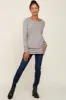 Beige Brushed Knit Ruched Top sold by Pinkblush