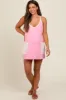 Pink Skort Maternity Racerback Dress sold by Pinkblush