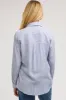 Blue Striped Basic Button Down Maternity Top sold by Pinkblush